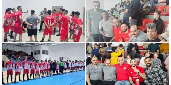 فوز منتخب مصر على منتخب لبنان بسداسية مقابل هدف في الدورة الحادية عشر لبطولات الجاليات مسقط